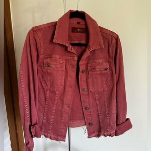 7 for all mankind Jean Jacket